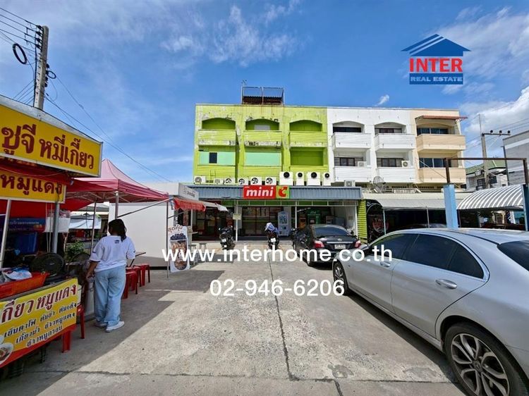 อาคารพาณิชย์ 3.5 ชั้น 48 ตร.ว. อาคารพาณิชย์ ซอยเปียร์นนท์ ถนนลูกกา ถนนพหลโยธิน ลำลูกกา ปทุมธานี