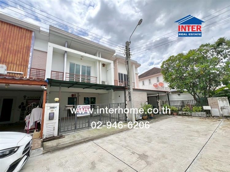 ทาวน์เฮ้าส์ 2 ชั้น 18.1 ตร.ว. หมู่บ้านพฤกษาทาวน์ เน็กซ์ รามอินทรา-วงแหวนฯ ถนนพระยาสุเรนทร์ ถนนรามอินทรา เขตคลองสามวา กรุงเทพมหานคร