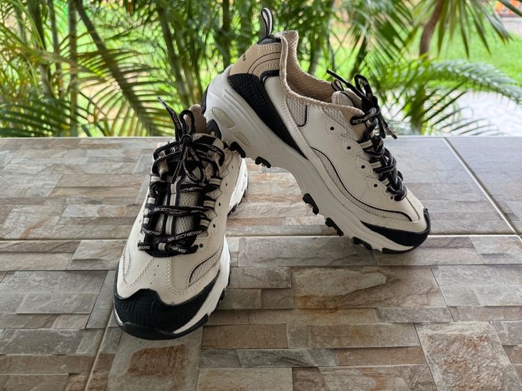 รองเท้าผ้าใบ ขาว ผ้าใบ UK 3.5 | EU 36 | US 5 ขายรองเท้า Skechers Women D'LITES RETRO REWIND
