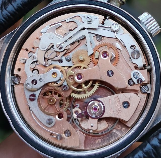นาฬิกา Vintage Rotary Aquaplunge​ Diver​ Chronograph​ Landeron Cal.154 ไขลาน​ หายากมาก ราคาแบ่งปันถูกที่สุดครับ รูปที่ 12