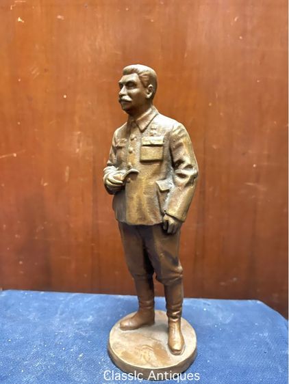 รูปปั้น ประติมากรรม ผู้ชาย ทองเหลืองสะสมA2 รูปที่ 3