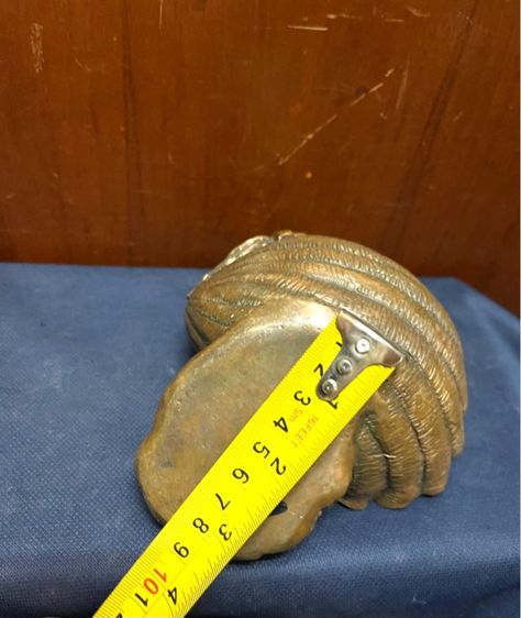 รูปปั้น ประติมากรรม นางเงือก Mermaid ทองเหลืองสะสม รูปที่ 9