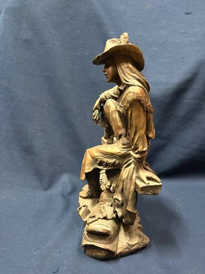 รูปปั้น คาวเกิร์ล ทองเหลืองสะสม รูปที่ 6