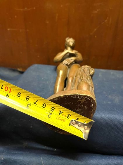 รูปปั้น ประติมากรรม ผู้หญิง ทองเหลืองสะสมA3 รูปที่ 6