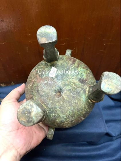 หม้อ สามขา สัมฤทธิ์ สะสมA4 รูปที่ 14