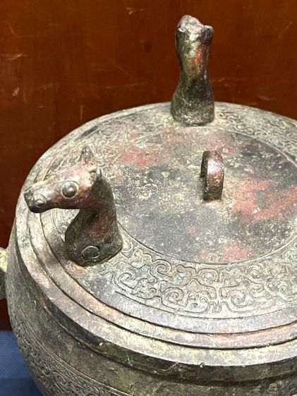 หม้อ สามขา สัมฤทธิ์ สะสมA4 รูปที่ 11