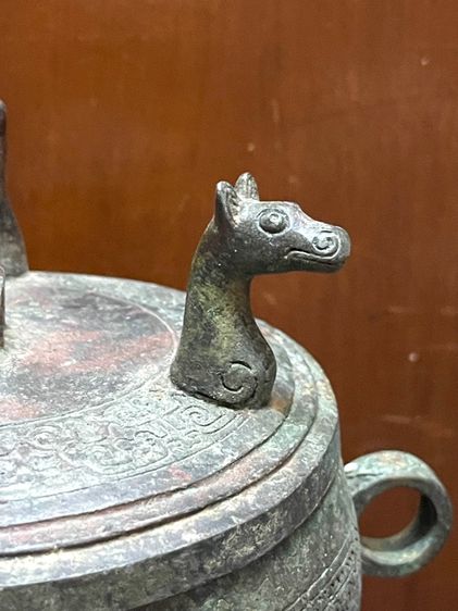 หม้อ สามขา สัมฤทธิ์ สะสมA4 รูปที่ 10