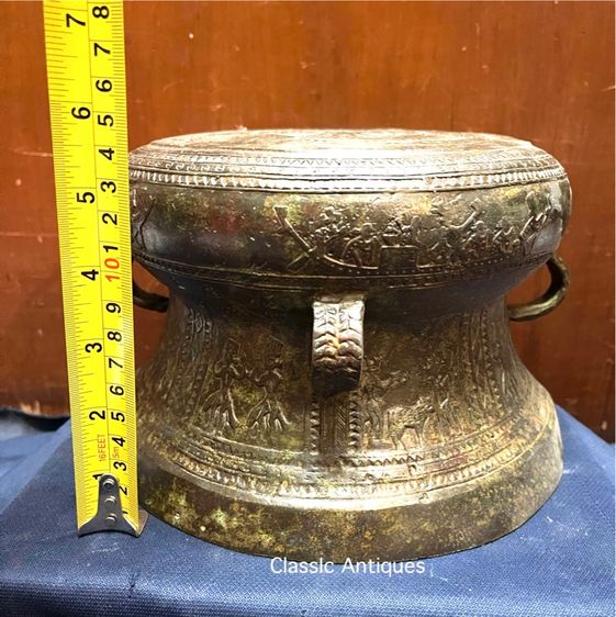 กลอง มโหระทึก สัมฤทธิ์ สะสมA9 รูปที่ 18