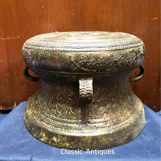 กลอง มโหระทึก สัมฤทธิ์ สะสมA9