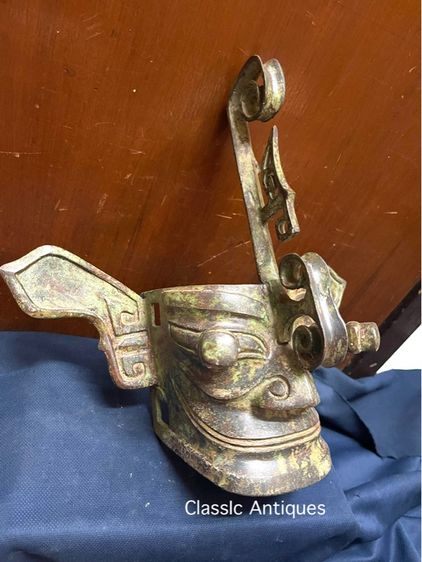 หน้ากาก สัมฤทธิ์ สะสมA1 รูปที่ 8