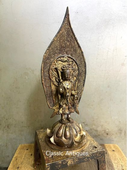 พระทิเบต ทองเหลืองสะสม รูปที่ 4