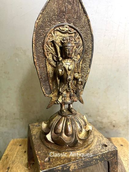 พระทิเบต ทองเหลืองสะสม รูปที่ 3