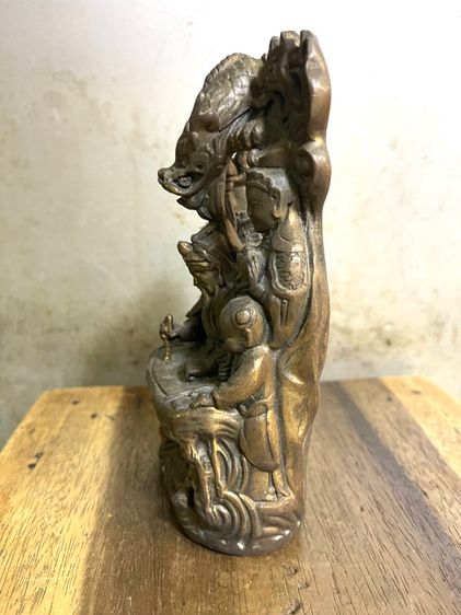 เทพเจ้า กวนอู สามพี่น้อง ทองเหลืองสะสม รูปที่ 6