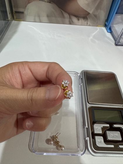 ต่างหูเพชรแท้ รูปที่ 3