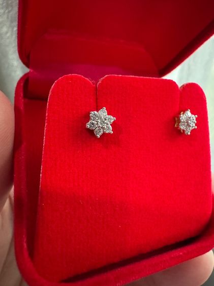 ต่างหูเพชรแท้ รูปที่ 4