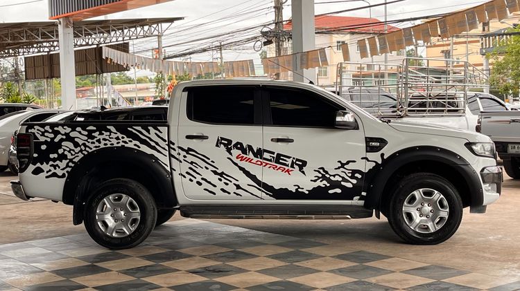 Ford Ranger 2017 2.2 Hi-Rider XLT Pickup ดีเซล ไม่ติดแก๊ส เกียร์อัตโนมัติ ขาว รูปที่ 4