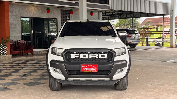 Ford Ranger 2017 2.2 Hi-Rider XLT Pickup ดีเซล ไม่ติดแก๊ส เกียร์อัตโนมัติ ขาว รูปที่ 2