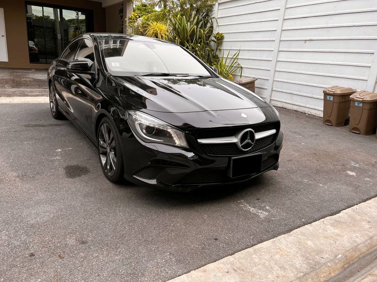 รถ Mercedes-Benz CLA-Class CLA180 สี ดำ