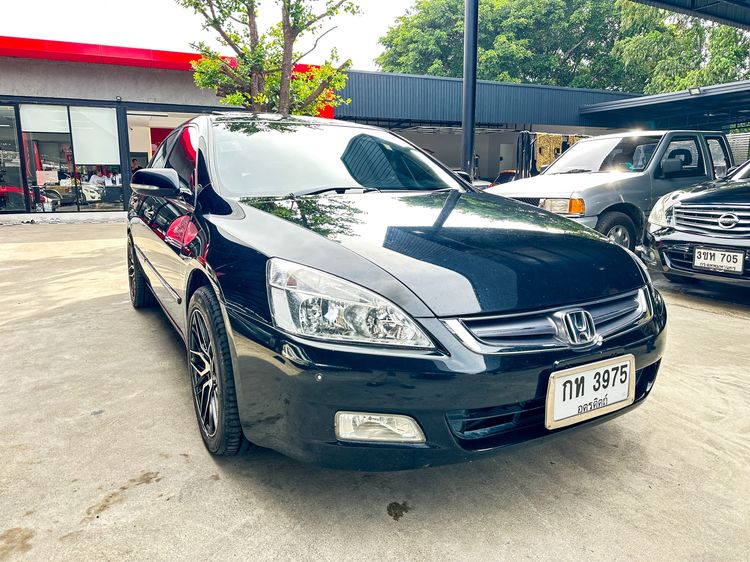 Honda Accord 2006 3.0 V6 i-VTEC Sedan เบนซิน เกียร์อัตโนมัติ ดำ รูปที่ 3