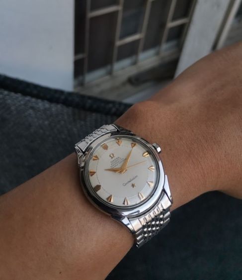 นาฬิกา Vintage Omega Constellation​ ขานก หลักว่าว Honeycomb Dial Ref.2652-7SC ระบบ Automatic Bumper​ Cal.354 หายากมาก ราคาแบ่งปันครับ รูปที่ 3