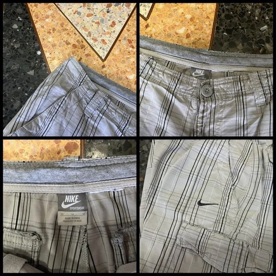 📌NIKE -Cargoขาสั้นแท้ 💯 เอว31-32 รูปที่ 5
