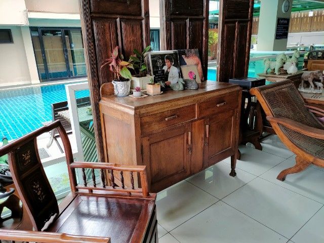 ตู้ไซด์บอร์ดไม้สัก รูปที่ 3