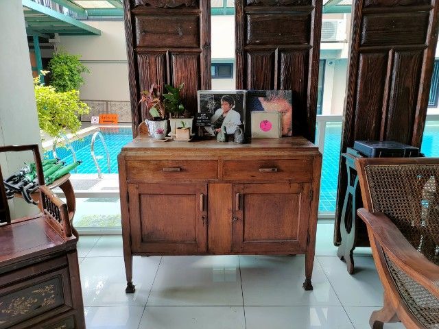 ตู้ไซด์บอร์ดไม้สัก รูปที่ 4