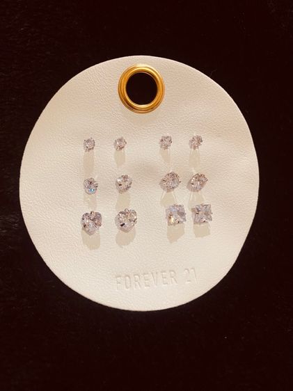  ต่างหูเซทสุดคุ้มจากแบรนด์ Forever 21  Premium Cubic Zirconia รูปที่ 5