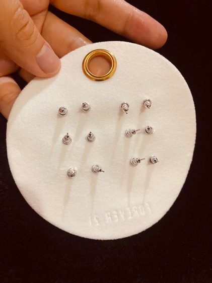  ต่างหูเซทสุดคุ้มจากแบรนด์ Forever 21  Premium Cubic Zirconia รูปที่ 11