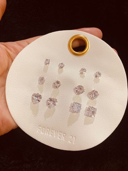  ต่างหูเซทสุดคุ้มจากแบรนด์ Forever 21  Premium Cubic Zirconia รูปที่ 10