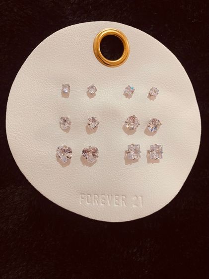 ต่างหูเซทสุดคุ้มจากแบรนด์ Forever 21  Premium Cubic Zirconia รูปที่ 8