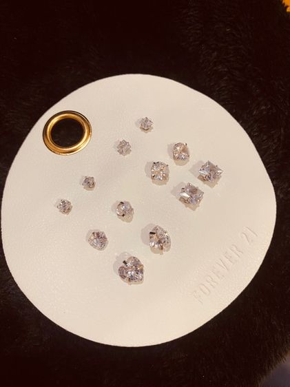  ต่างหูเซทสุดคุ้มจากแบรนด์ Forever 21  Premium Cubic Zirconia รูปที่ 6