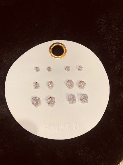  ต่างหูเซทสุดคุ้มจากแบรนด์ Forever 21  Premium Cubic Zirconia รูปที่ 2