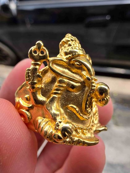 แหวน พระพิฆเนศ สวยเก่าเก็บ รุ่นเก่าหายาก สีทอง ขายตามสภาพ พร้อมส่งครับ รูปที่ 2