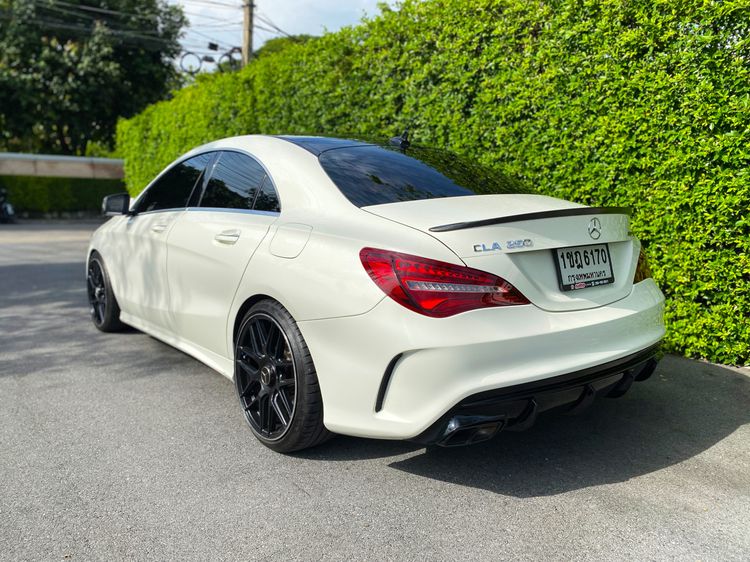 Mercedes-Benz CLA-Class 2018 CLA250 AMG Sedan เบนซิน ไม่ติดแก๊ส เกียร์อัตโนมัติ ขาว รูปที่ 3