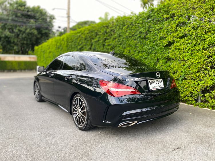 Mercedes-Benz CLA-Class 2019 CLA250 AMG Sedan เบนซิน ไม่ติดแก๊ส เกียร์อัตโนมัติ ดำ รูปที่ 3