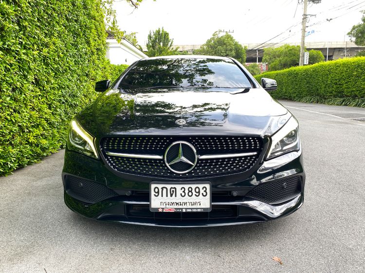 Mercedes-Benz CLA-Class 2019 CLA250 AMG Sedan เบนซิน ไม่ติดแก๊ส เกียร์อัตโนมัติ ดำ รูปที่ 2