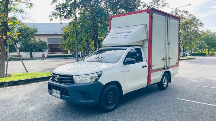 Toyota Hilux Revo 2016 2.4 J Pickup ดีเซล เกียร์ธรรมดา ขาว รูปที่ 2