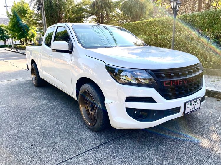 Chevrolet Colorado 2018 2.5 LT Pickup ดีเซล ไม่ติดแก๊ส เกียร์ธรรมดา ขาว รูปที่ 4
