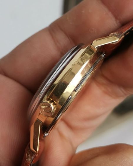 นาฬิกา Vintage Bulova Accutron​ Spaceview18k Solid​ Gold​ ระบบ Quartz Tuning Fork หายากมาก ราคาดีที่สุดในโลกครับ รูปที่ 7