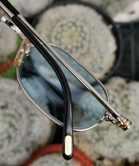 แว่น Vintage Cartier Orfy Platine Sunglasses Made In France  สวยแชมป์ ราคาดีที่สุดแบ่งปันครับ รูปที่ 14