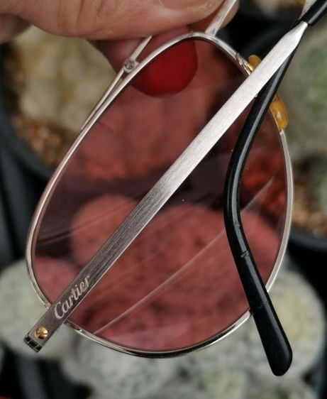 แว่น Vintage Cartier Santos Sunglasses Made In France ตัวหายาก ราคาดีที่สุดครับ รูปที่ 14