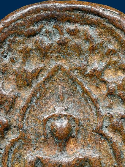 สมบัติบ้าน มีน้ำทองกระจาย สวยมาก (มรดกบ้านหายาก) เหรียญหล่อคงกระพันหลวงพ่อทา วัดพะเนียงแตก นครปฐม รุ่นแรก  เก่าถึงยุค รูปที่ 7