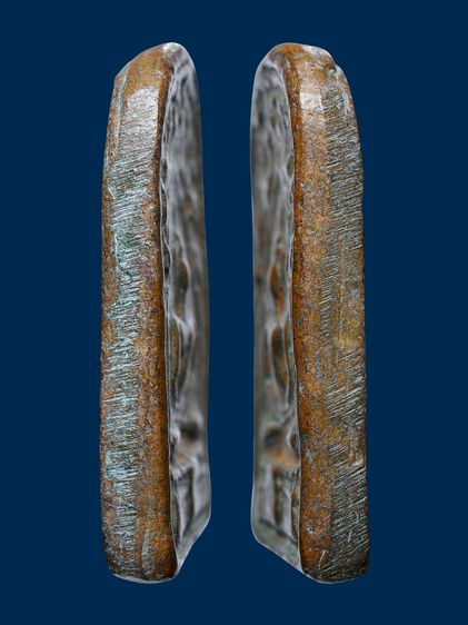 สมบัติบ้าน มีน้ำทองกระจาย สวยมาก (มรดกบ้านหายาก) เหรียญหล่อคงกระพันหลวงพ่อทา วัดพะเนียงแตก นครปฐม รุ่นแรก  เก่าถึงยุค รูปที่ 10