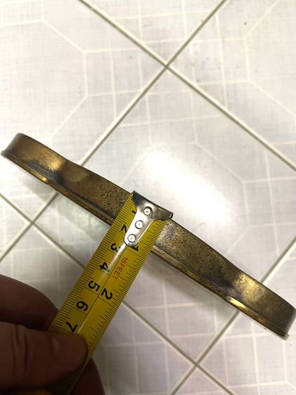 ถาด ลายเทพแปดเซียน ทองเหลืองลงยา สะสม A2 รูปที่ 13