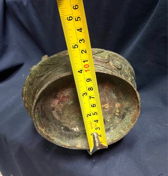 หม้อน้ำ หัวแกะ สัมฤทธิ์ สะสมA16 รูปที่ 18