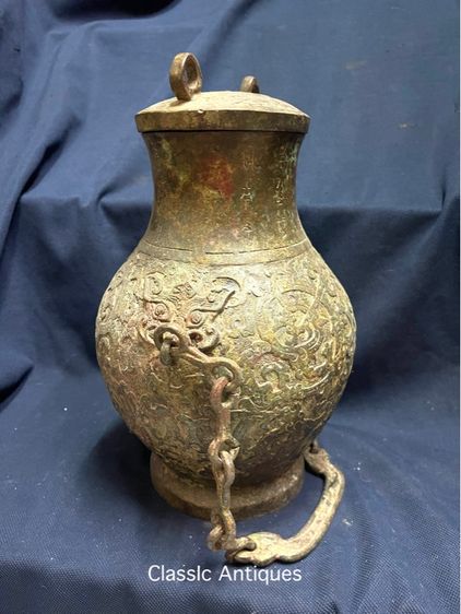 หม้อน้ำ สัมฤทธิ์ สะสมA15 รูปที่ 9