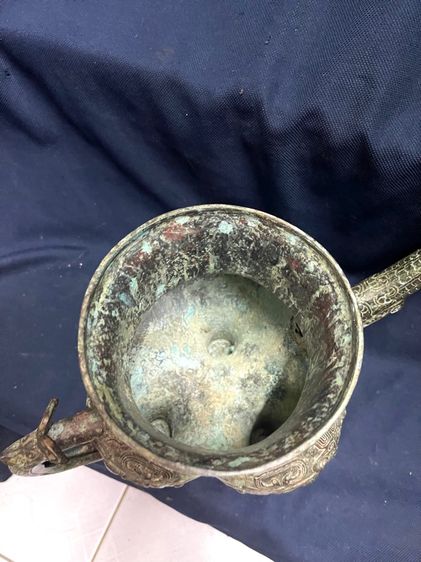 กาน้ำ สามขา สัมฤทธิ์ สะสมA18 รูปที่ 9