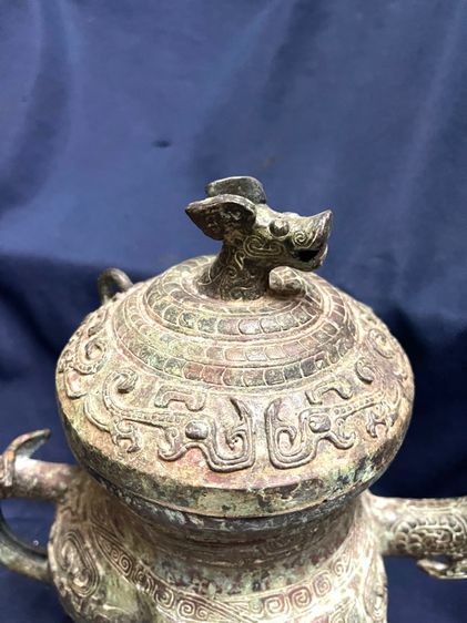 กาน้ำ สามขา สัมฤทธิ์ สะสมA18 รูปที่ 4