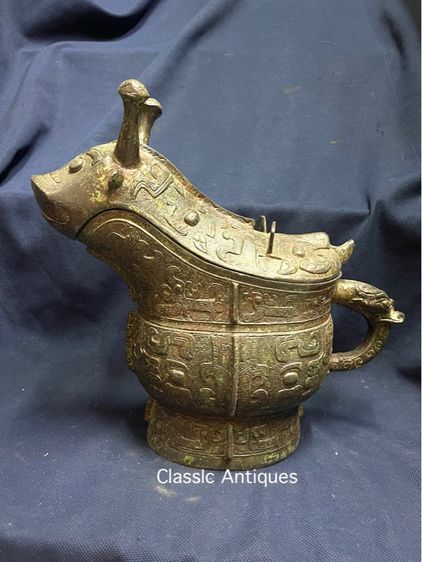 โถ สัมฤทธิ์ สะสมA13 รูปที่ 3